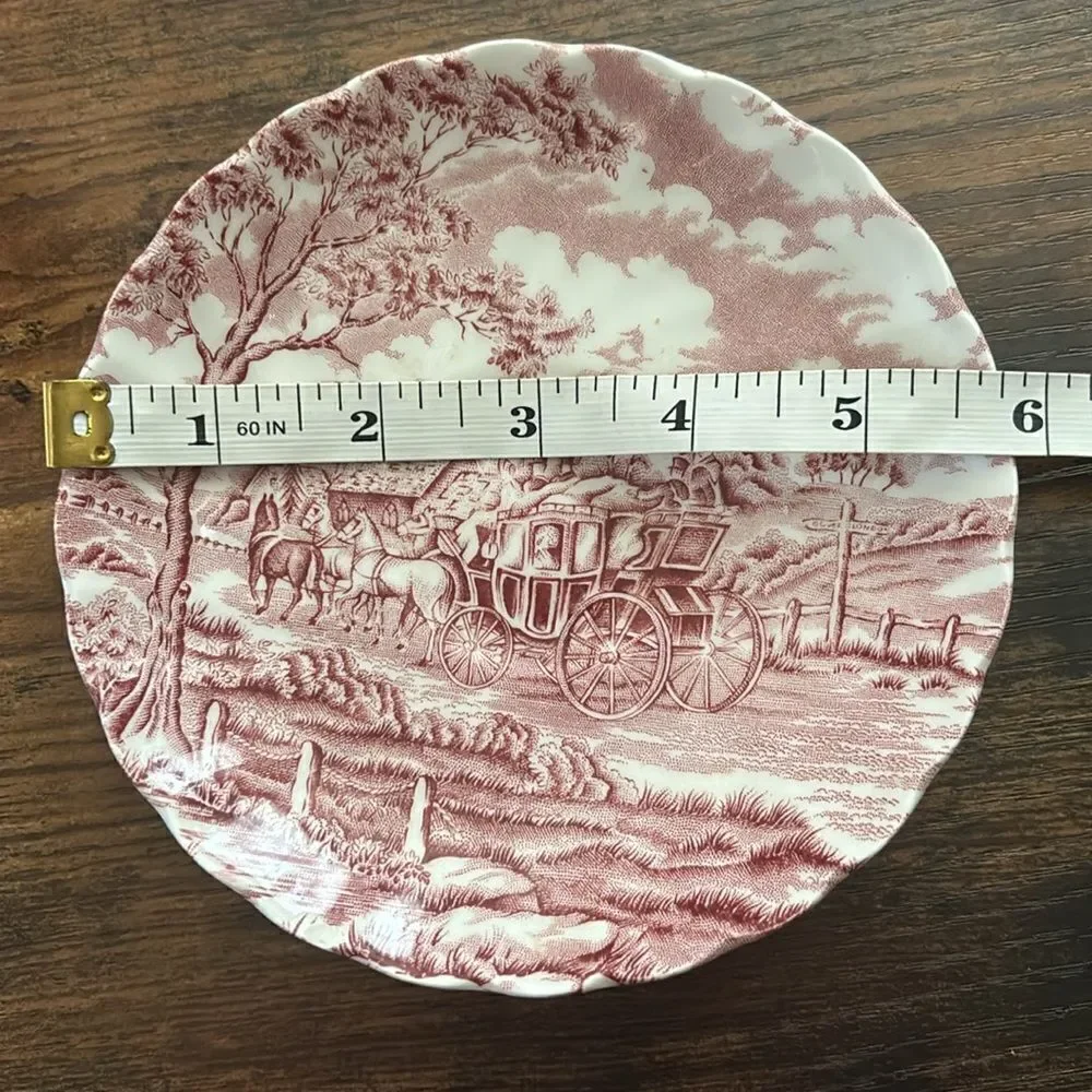Royal Wessex Made In England Tea Cup Set of 3 Cantry Painting Design